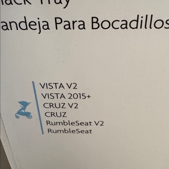 UPPAbaby Snack Tray - Black - Picture 2 of 2